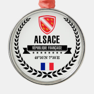Alsace Metal Ornament
