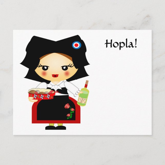 Alsace Postcard (Front)