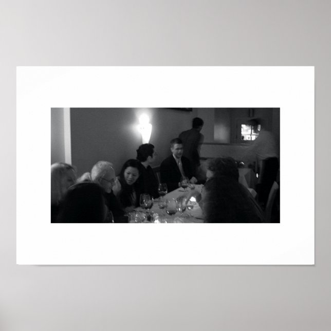 alsace wine dinner poster (Front)