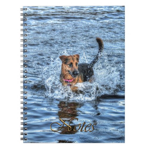 Alsatian German Shepherd 4 Dog_lover Gift Notebook