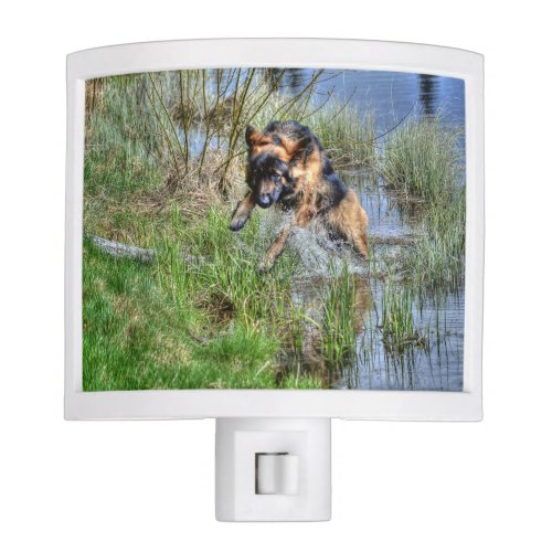 Alsatian German Shepherd 5 Dog_lover Gift Night Light