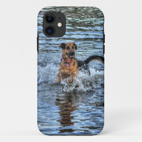 Alsatian German Shepherd Dog_lover Gift iPhone 11 Case