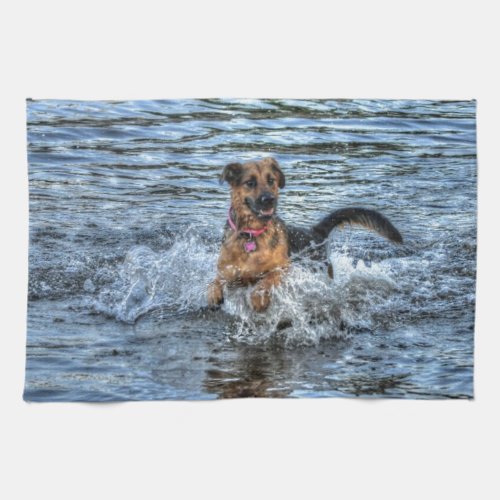 Alsatian German Shepherd Dog_lover Gift Kitchen Towel