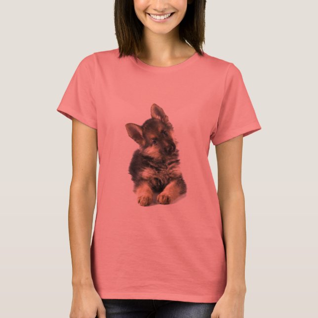 Alsatian Ladies T-Shirt (Front)