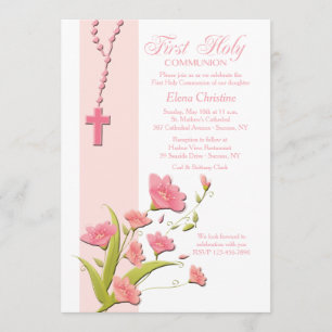 Alstroemeria Flowers Invitation