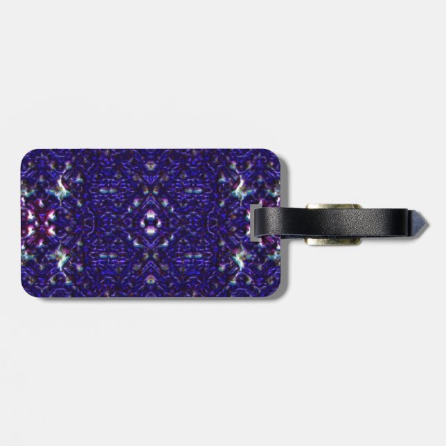 Alstroemeria Luggage Tag (Back Horizontal)