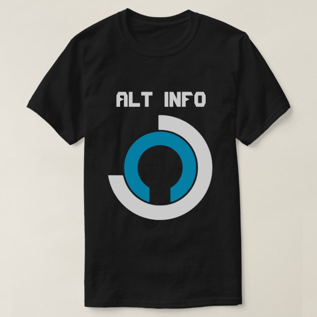 Alt-Info T-Shirt (Design Front)