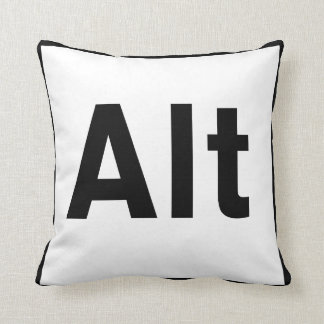 ALT Key Throw Pillow