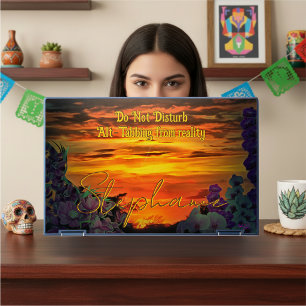 Alt‑Tabbing from reality Sunset 2584 HP Laptop Skin