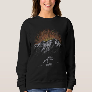 Alta Mountains Utah Hiking Outdoors Vintage Sweatshirt