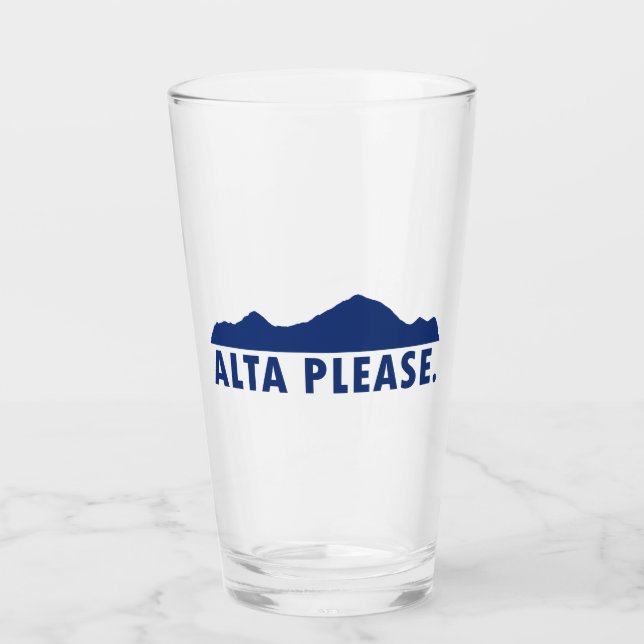 Alta Please Glass (Front)