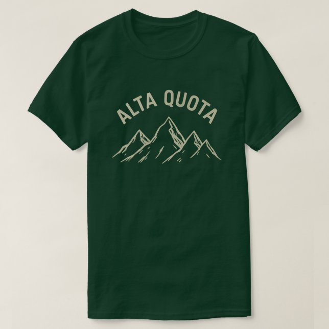 Alta Quota T-Shirt (Design Front)