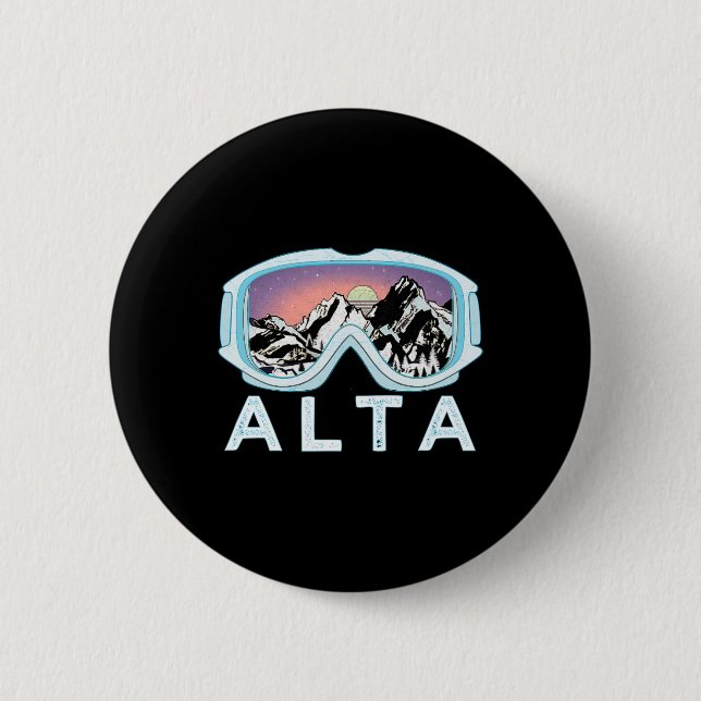 Alta Ski Design Alta  Button (Front)