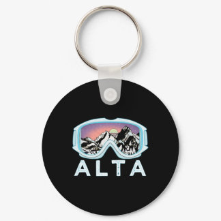 Alta Ski Design Alta  Keychain