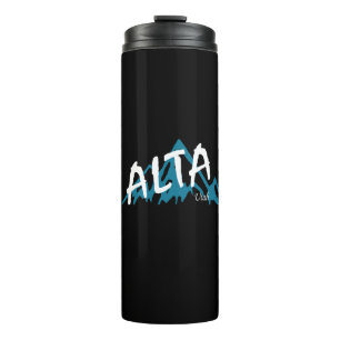 Alta Utah Mountains Thermal Tumbler