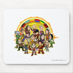 Altador Cup Staff Group Mouse Pad