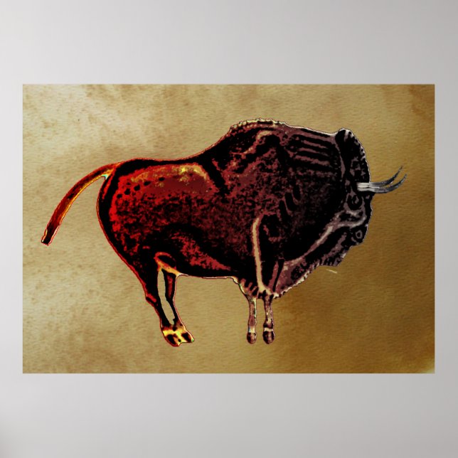 Altamira Bison Poster (Front)