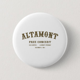 Altamont Free Concert Button