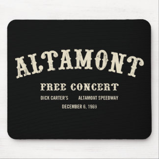 Altamont Free Concert Mouse Pad