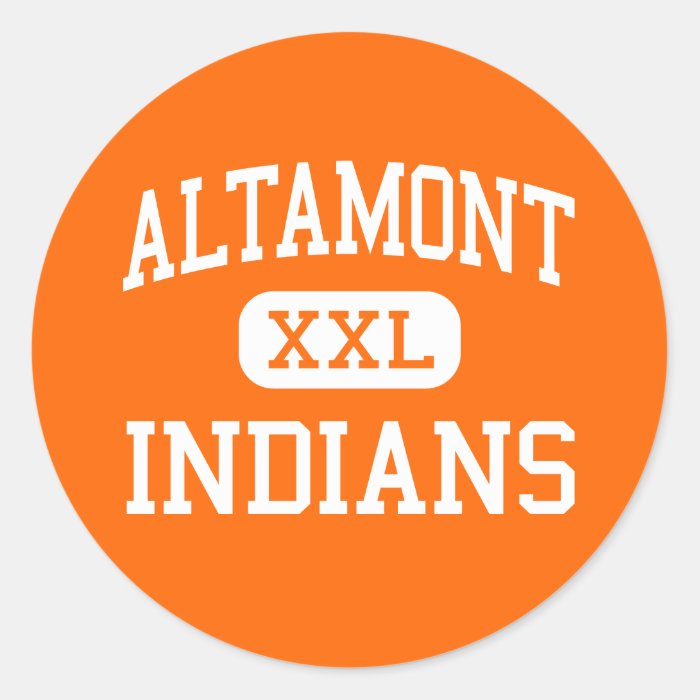 Altamont   Indians   High   Altamont Illinois Stickers