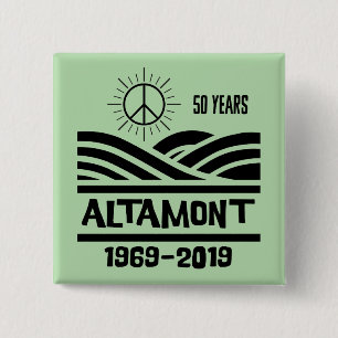 Altamont Speedway 1969-2019 50th Anniversary Button