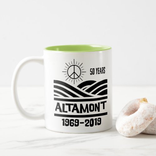 Altamont Speedway Free Concert 1969-2019 50th Anniversary Two-Tone Coffee Mug