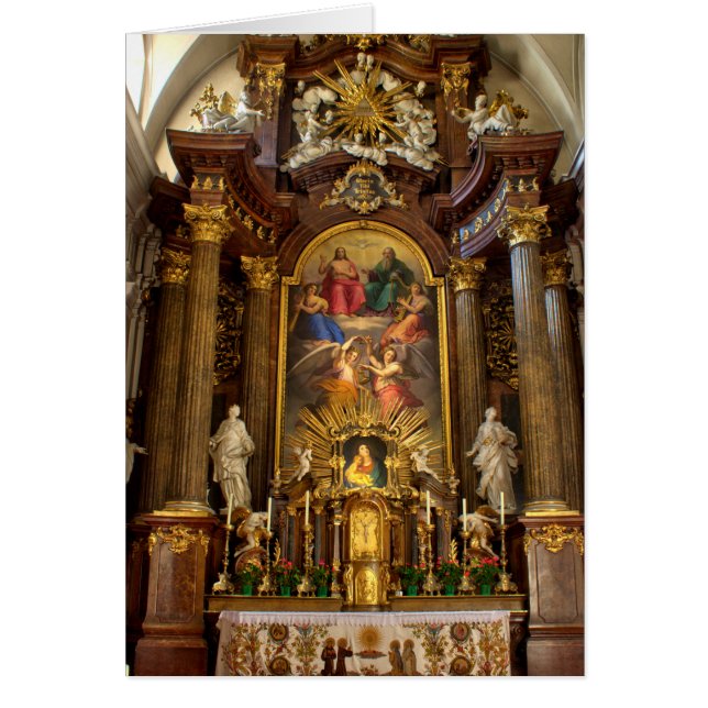 Altar Alserkirche Vienna Austria Cards (Front)