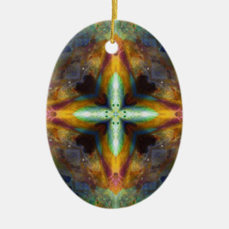 Altar Cross Ceramic Ornament