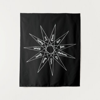 Altar Hanging Tapestry - Red Dragon (Dragon Rouge)