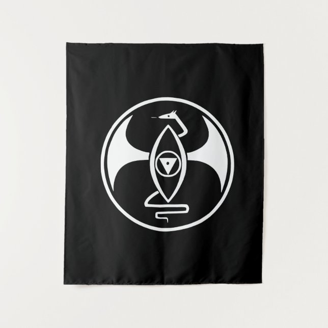 Altar Hanging Tapestry - Red Dragon (Dragon Rouge) (Front)