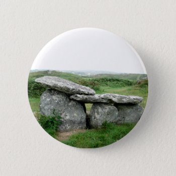 Altar Shaped Archeological Tomb Ireland Badge Pinback Button by DigitalDreambuilder at Zazzle