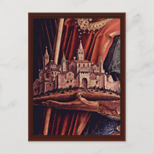 Altar Triptych Right Panel Postcard