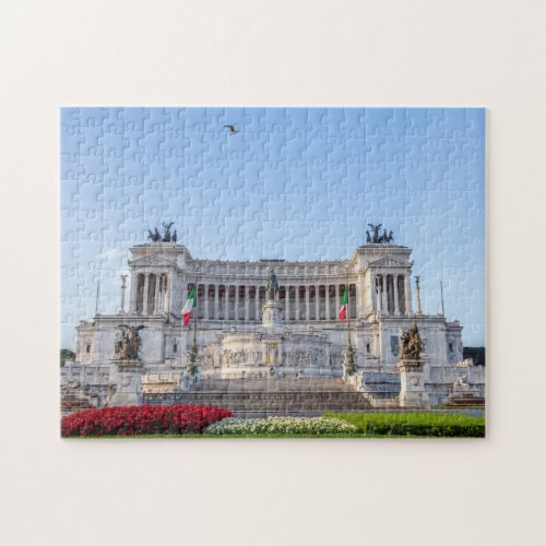 Altare della Patria at early morning _ Rome Italy Jigsaw Puzzle