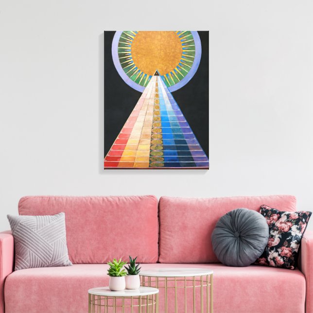 Altarpiece 1 | Hilma af Klint | Canvas Print (Insitu(LivingRoom))
