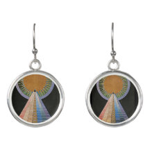 Altarpiece by Hilma af Klint Dangling Earrings