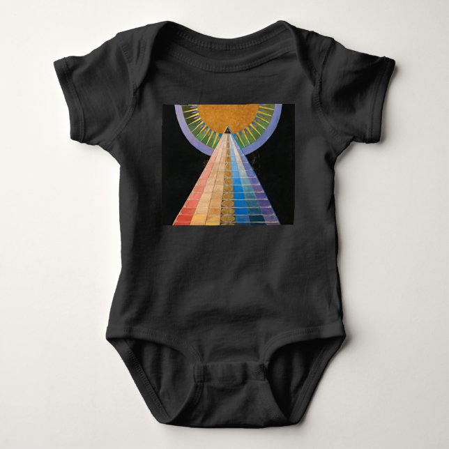 Altarpiece, Group X, No.1 by Hilma af Klint Baby Bodysuit (Front)
