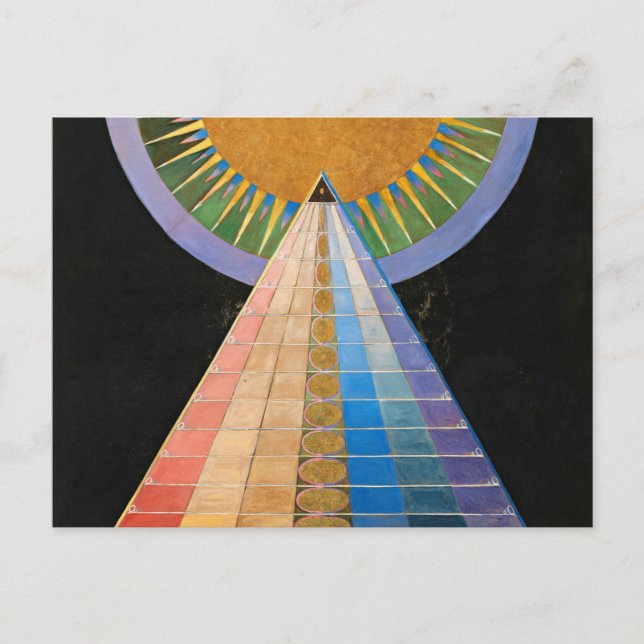 Altarpiece, Group X, No.1 by Hilma af Klint Postcard (Front)