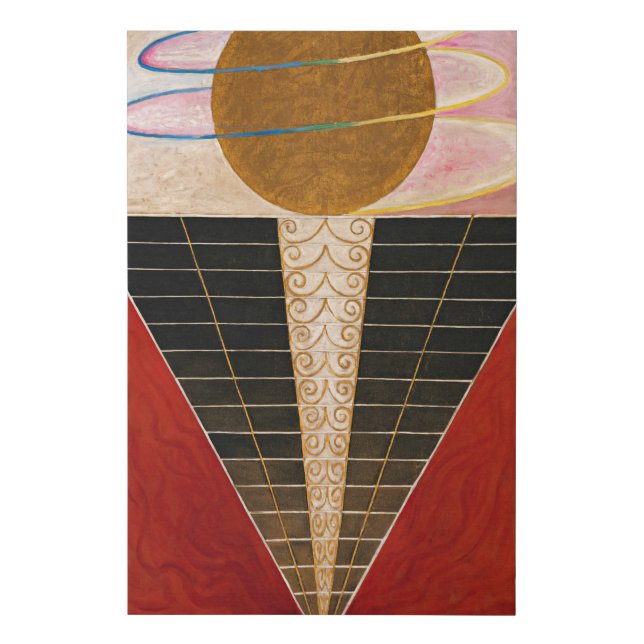 Altarpiece, Group X, No.2 by Hilma af Klint Faux Canvas Print (Front)