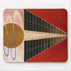 Altarpiece, Group X, No.2 by Hilma af Klint Mouse Pad