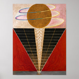 Altarpiece, Group X, No.2 by Hilma af Klint Poster