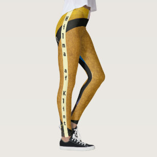 Altarpiece, Group X, No.3 by Hilma af Klint Leggings