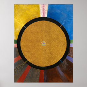 Altarpiece, Group X, No.3 by Hilma af Klint Poster