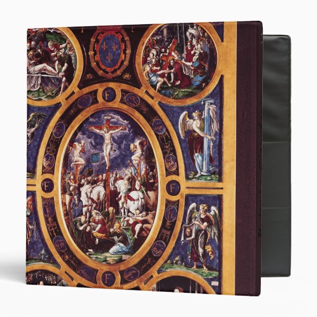 Altarpiece of Sainte-Chapelle 3 Ring Binder (Front/Inside)
