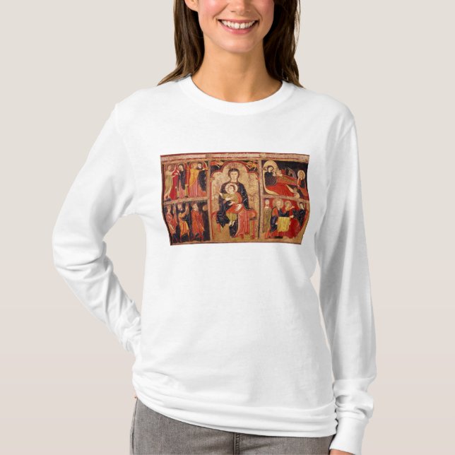 Altarpiece of St. Maria de Avila T-Shirt (Front)