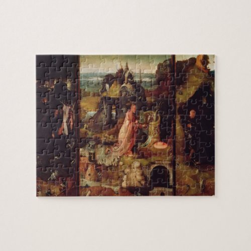 Altarpiece of the Hermits oil on panel Jigsaw Puzzle