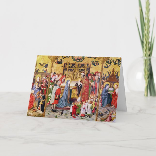 Altarpiece of the Seven Joys of the Virgin Card (Front)