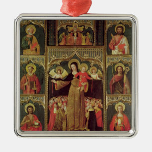 Altarpiece of the Virgin of the Rosary, c.1500 Metal Ornament