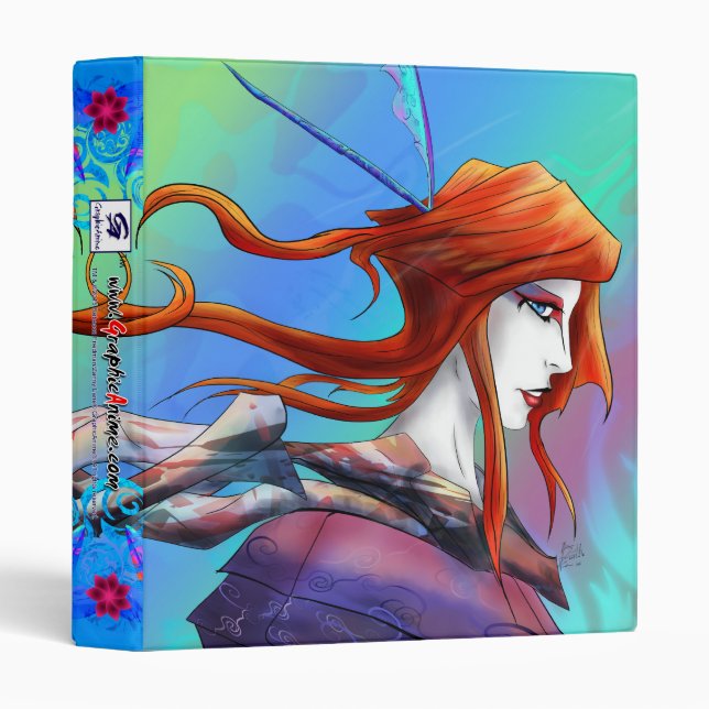 AltDelta : Red Geisha - 1" Binder (Front/Spine)
