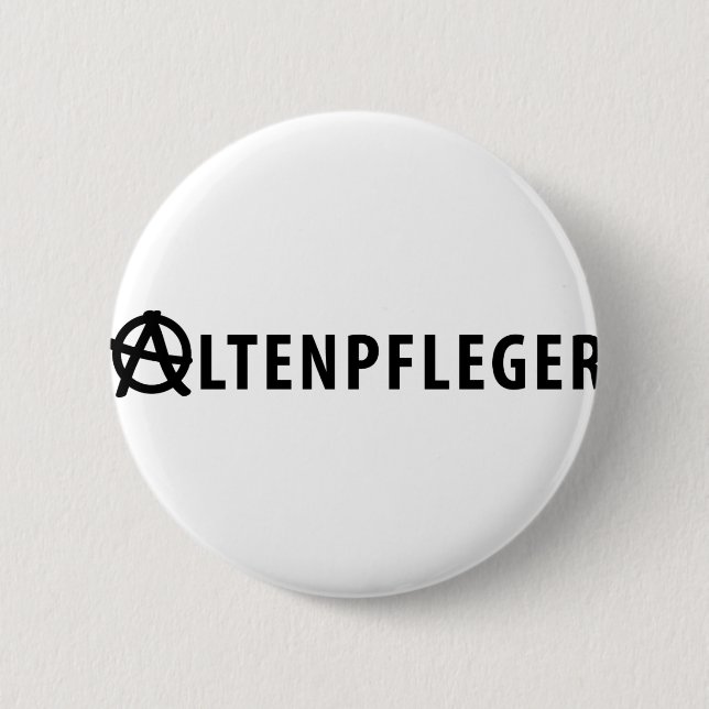 Altenpfleger Pinback Button (Front)