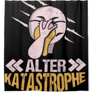 Alter Katastrophe Flamingo Gifts Owner Flamingo Shower Curtain